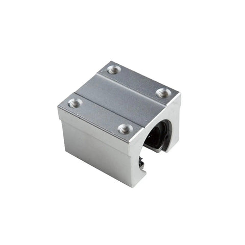 Premium Linear Guide Rail Kit With 4 Smooth SBR12UU Blocks For Super High Speed CNC Machines And DIY Projects Featuring Tight Tolerance And Long Lasting Performance, showing one SBR12UU block.