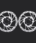 Two 160mm Centerlock Disc Brake Rotors with Locking, 1.8mm Thickness, 2 Pack For Bikes, Built Tough, Superior Heat Dissipation