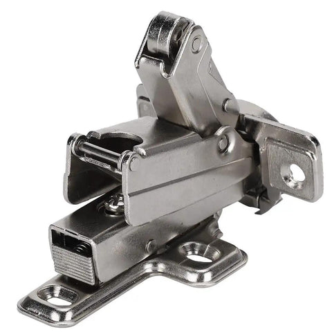 Soft Close Concealed Cabinet Hinges 175 Degree Swivel For Kitchen Cabinets, Corner Wall Cabinets And Wardrobe Bookcases, 3 Pcs With Screws, Easy Install, Iron Copper Finish, close-up view