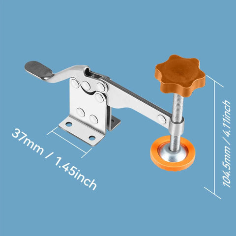 Toggle Clamps Adjustable Stainless Steel Quick Release Hand Tool For Smoker Lids Cases Trunk Doors And Woodworking Projects Durable