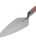 London Brick Trowel With DuraSoft Handle For Pro Masonry Projects Thirteen By Five Point Three Eight Inch Forged High Carbon Steel Made In USA
