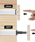 10 Pack Magnetic Push Latches For Cabinets And Drawers showing push to open latch mechanism with strong hold feature