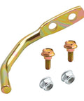 Awesome Heavy Duty Hardware Pack For Cub Cadet Bagger Boot 42 And 46 Inch Mtd Troy Bilt Double Bagging System Leaf Collector Replace 689-00636 with a curved metal bracket, bolts, and nuts.