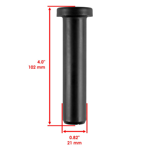 Front Lower Left A Arm For Polaris RZR 570 EFI 2012 2022 Must Have Replacement Kit With Ball Joint Long Pivot Shaft And Bushings For Durable UTV Steering Control, 4.0 in x 0.82 in pivot shaft