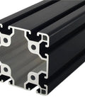 Workhorse 8080 Aluminum Profile 80x80mm Square Frame, 250mm Length, Anodized European Standard Linear Rail