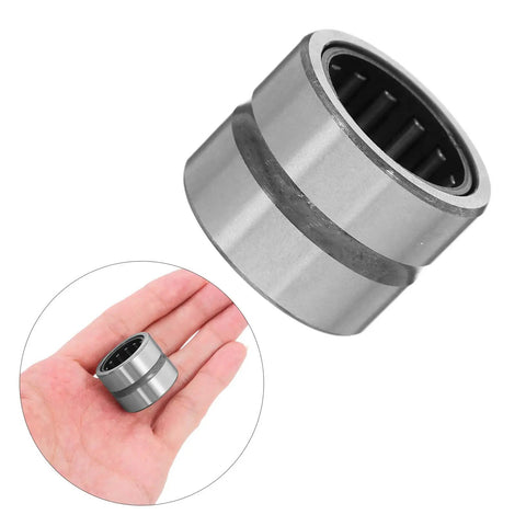 2 Piece Needle Roller Bearing Kit Fits Electric Hammer Drill And Angle Grinder Precision Steel Thrust Bearings showing one bearing in hand