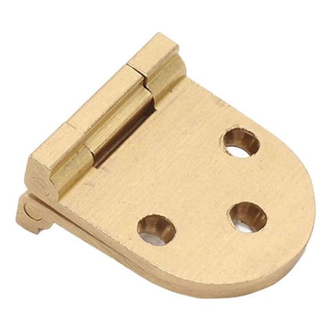 180 Degree Brass Folding Hinge For Folding Tables And Desks, Heavy Duty 2.5mm Thin Profile, smooth flip top action