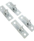Extra Heavy Duty Wall Mount Fence Gate Hinge Set For Barn And Wood Doors Built Like A Tank Super Strong rural storage gate hardware, metal hinges.