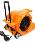 Powerful 3 Speed Air Mover With 1.3HP Motor Delivers 5000 CFM For Quick Carpet Drying, Workhorse Floor Blower For Janitorial Use