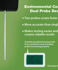 Dual Probe Soil pH Meter For Accurate pH Testing, Auto Readout And Easy Balance, No Batteries Needed, Rugged Garden Gadget