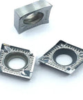 Beefed Up Coated Carbide Aluminum Cutting Inserts Set CCGT Style 09T304 H01 Grade