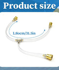 Sea Star Hydraulic Steering Bleed Kit For Boat Maintenance With PU Hose And Copper Fittings, 80cm size, in packaging