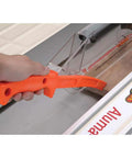 Thirteen And A Half Inch Ergonomic Push Stick With Durable Handle For Woodworking Safety And Precise Control used on table saw