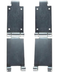 Low Headroom Garage Door Top Brackets For Standard Twelve Or Fifteen Inch Radius Tracks Easy Install Built Tough Silver Gray Finish