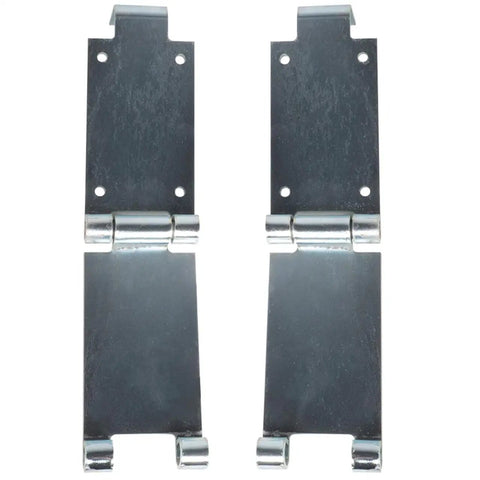Low Headroom Garage Door Top Brackets For Standard Twelve Or Fifteen Inch Radius Tracks Easy Install Built Tough Silver Gray Finish