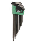 ErgoStar Torx L Key Set, 13 Piece, T5 Through T45 With Ball End And Standard Tips, Black Oxide Finish, Pro Grade Holder