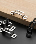 Heavy Duty Knockout Performer Invisibly Sliding Furniture Connectors For Home Makeover Cabinets And Closets No Sweat Install hidden hardware clips on wood.