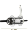 Rear Hub Replacement Assembly With Bearings For Bike Coaster Brake 36 Holes Steel MTB Rear Hub Part Upgrade Durable Ride Ready