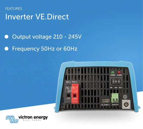 48 Volt Dc To 120 Vac Pure Sine Wave Inverter 700 Watt Peak With Nema 5 15 R Outlet For Rv And Off Grid Setups showing connections and features.