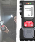 Ace Digital Stud Finder Wall Scanner With Backlit Screen, handheld tool displaying measurements, ideal for renovations.