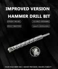CATITO 1 in x 10.24 in SDS-Plus hammer drill bit for masonry, bricks and concrete