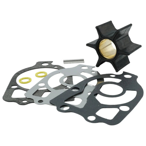 Outboard Water Pump Service Kit With Impeller Wear Plate Gasket Key And Seals For 2 Stroke Engines From 65HP To 225HP Replacement