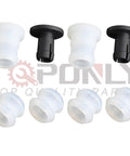 Shifter Cable Bushing Kit For Transmission Linkage Repair Two Sets Plug And Play Install Replaces 14057 And 5L3Z7E395BA