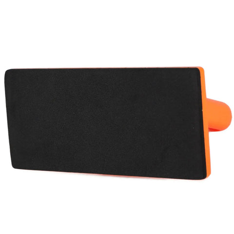 Wood Cutting Push Stick And Safety Push Block For Table Saws 6 Inch By 3 Inch Comfortable Grip Versatile For Radial Saws Planers And Band Saws Pro Woodworking Tool, shown from the side