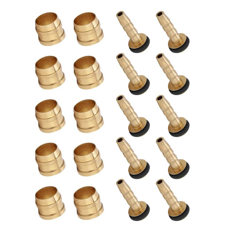 Olive Hose Olive Insert For Hydraulic Disc Brake Hose Replacement Set 10 Pieces Durable Rust Resistant Connector Inserts
