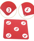Two Pack Dual Sided Fencing Target For Home Use Sturdy Puncture Resistant Training Accessory Easy Wall Mount Installation features