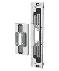 No Fuss Adjustable Door Latch And Strike Plate Router Jig Featuring Knockout Precision and Dual Layer Aluminum Plates for Fast Mortise Routing