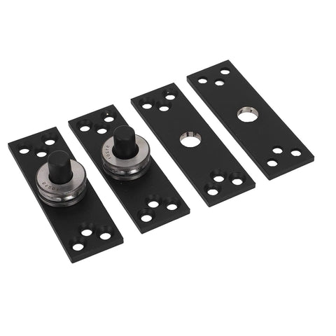 Heavy Duty Pivot Hinge With 220lbs Capacity And 360 Degree Rotation Stainless Steel Concealed Door Hinge With Ball Bearing Mechanism