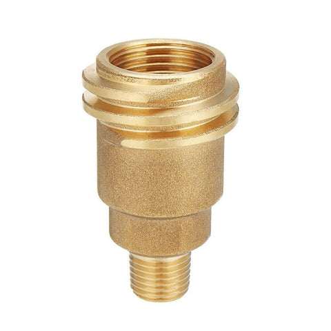 Heavy-Duty Propane Quick Connect Adapter QCC1 Type 1 to One Quarter Inch Male NPT Brass Tank Connector for RVs