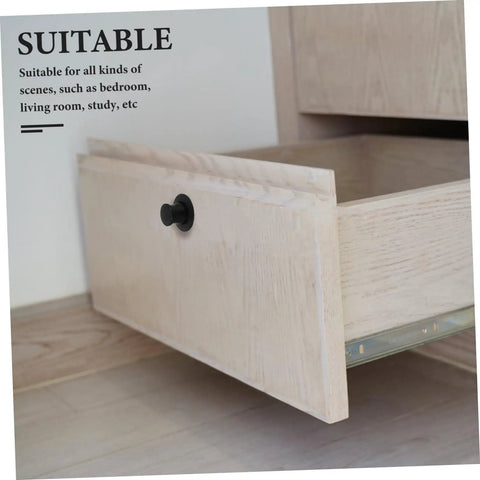 Hidden Recessed Flush Pull Handle For Cabinets And Drawers Easy Install No Mess shown on wooden drawer open in bedroom setting.
