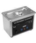 800ml Ultrasonic Cleaner Machine With Heating Function And Digital LED Timer For Jewelry Glasses Dental Parts Manicure Tools And Precision Items Efficient Deep Cleaning Bath For Home Use, stainless steel design.