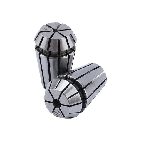 10 Piece Collet Set for CNC Milling and Engraving, Built Tough in Spring Steel, Precision Ground, Self Release Design
