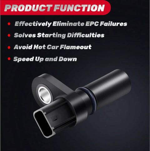 Ford Camshaft Position Sensor For F Series Trucks And Vans Including F150 F250 F350 F450 F550 Explorer Mustang Expedition E150 E250 E350 E450 Replaces OE 907722 PC643 1800527 1W7Z6B288AB black direct-fit sensor