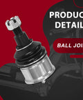 Upgrade Your Ride with These Frenzybro Front Lower Control Arm And Ball Joint Kits Fit K641112 K641113 4 Pcs For Smooth Handling And Serious Drive Quality Replacement Parts. Close-up metal ball joint