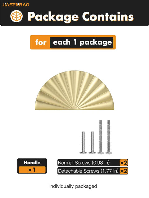Top Shelf 10 Pack Brushed Gold Cabinet Pulls With A Slick Flat Brass Finish And Hella Sturdy Zinc Alloy Build 3 Inch Center To Center Drawer Handles package includes 1 handle and 4 screws.