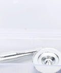 Stainless Steel Self Tapping Snap Button Kit With 62 Pieces Fasteners For Home Furniture Fixing Includes 20 Top Fasteners 20 Female Buckles 20 Male Buckles Mounting Rod And Durable Base Tool For Pro Grade DIY Projects in clear case