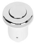 Easy Install 250V Spa Pool Push Air Button Switch Kit for home use with stainless steel body, 1m hose, pneumatic control