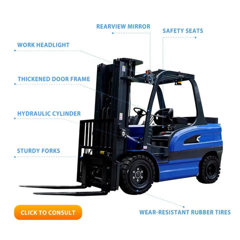 Compact Electric Pallet Stacker Mini Forklift For Warehouse Material Handling And Small Retail Spaces Easy Portable Lift For Tight Aisles with safety features.
