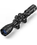 3-9x32 AO Rifle Scope With R4 Reticle And 20mm Mounts, High Clarity Dope Optics Deliver 95 Percent Light Transmission, black aluminum