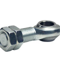 Beefy 3/4 Inch Steering Shaft Kit With Steel Shaft Support, Spherical Rod End, Right Hand Male Thread Jam Nut, Includes 1 Rod End And 2 Right Hand Jam Nuts, Heavy Duty Replacement For Off Road Vehicles, chrome rod end