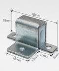 10x Heavy Duty Sofa Spring Clips With Silent Rubber Buckles Stop Creaking Noise Perfect For Repairing Couches, Chairs, Beds, And Car Seats In Style Without Breaking The Bank Today. metal sofa spring clip 38mm x 19mm with rubber insert and mounting holes