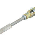 Bolt On Master Cylinder Clevis And Pushrod Kit Three Eighths Inch Fine Thread Clevis With Four Point Seven Five Inches Pushrod Length And Two Inches Clevis Includes Pin And Cotter Key For Brake Pedal Connection