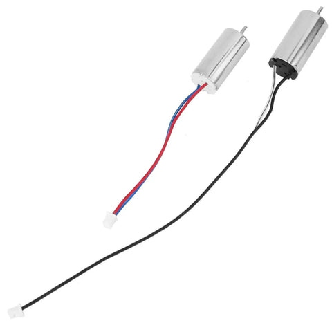 Micro Brush DC Motors Kit, 4 Pack, 3.7V 44k RPM High Speed Tiny 10x20mm Motors for Robots, Steering Gears, and Drones