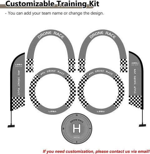 Beast Racing Drone Obstacle Kit For Home Practice And Play Beginners And Pros with customizable training course components