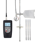 FM-100V10 Water Velocity Meter for open channel flow with LCD, pro-grade tool for hydrology, irrigation, drainage and industrial sites.