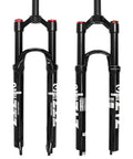 Dual Air MTB Suspension Fork For XC And AM Mountain Bikes With 120mm Travel One Eighth Inch Straight Tube Quick Release 9mm